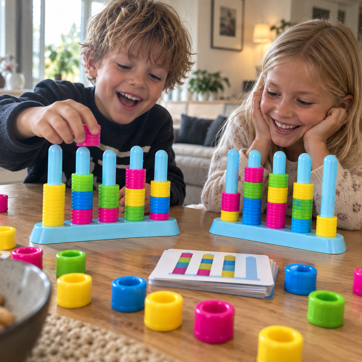 Färgkampen™ - Vem får färgerna på plats först?