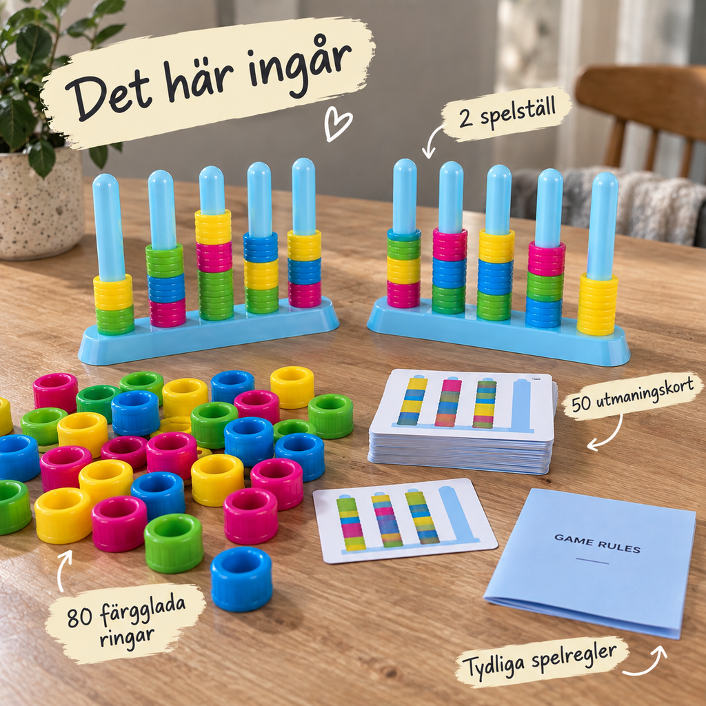 Färgkampen™ - Vem får färgerna på plats först?