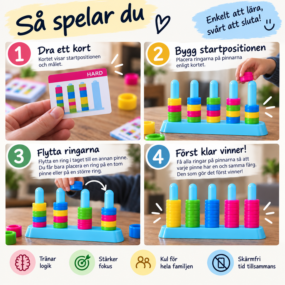 Färgkampen™ - Vem får färgerna på plats först?
